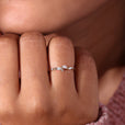 Avideri band with beautifully set diamonds.

