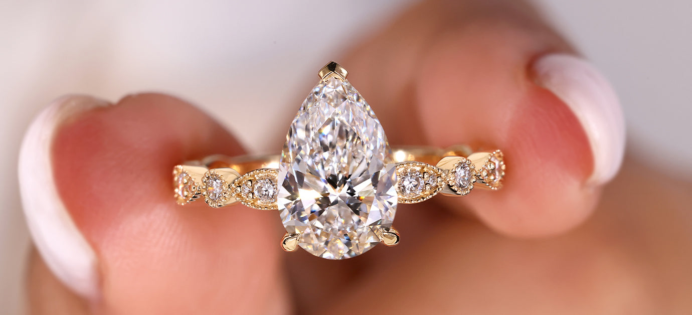 Moissanite Engagement Rings