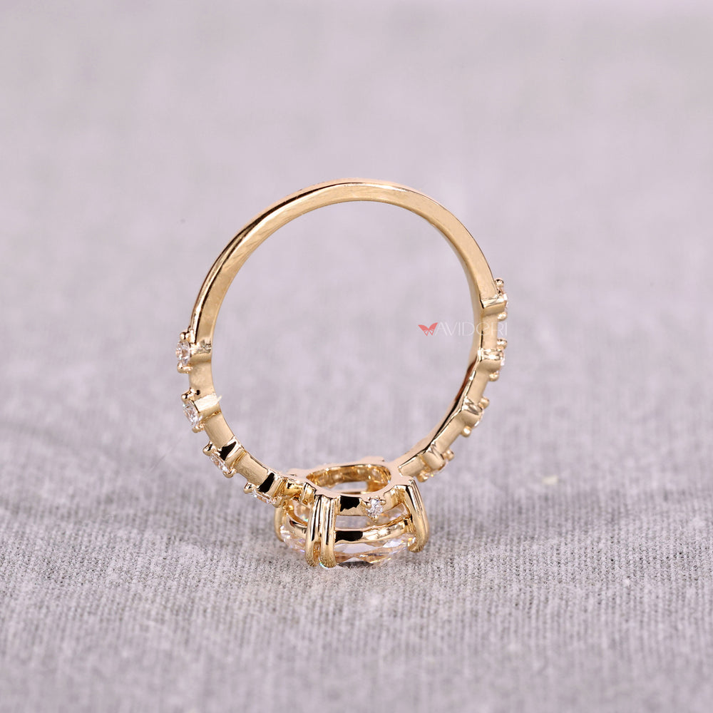 Double prong ring featuring a sophisticated design for lasting elegance.