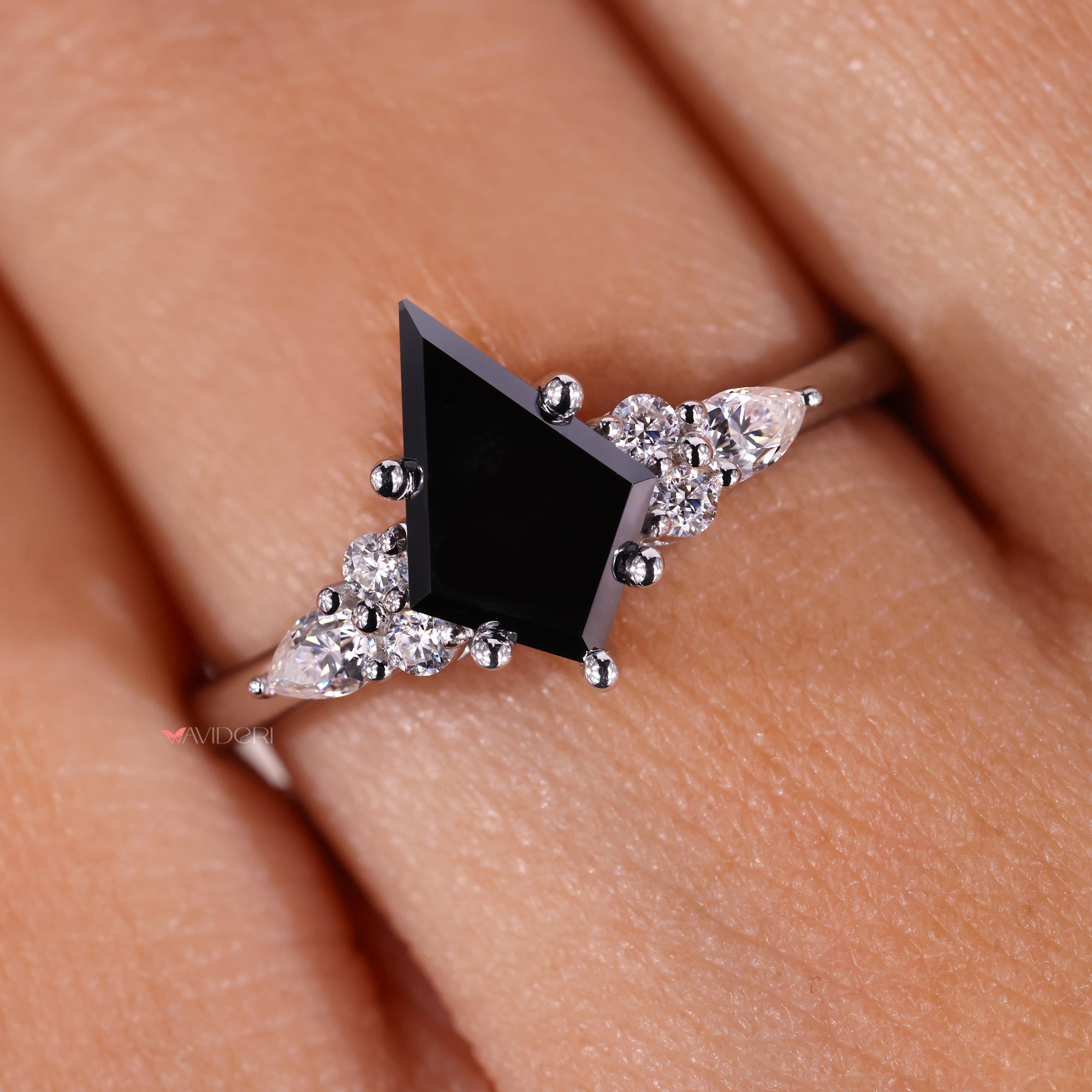 Custom engagement ring handcrafted for a perfect fit.