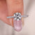 Round Diamond Engagement Ring With Pave Setting