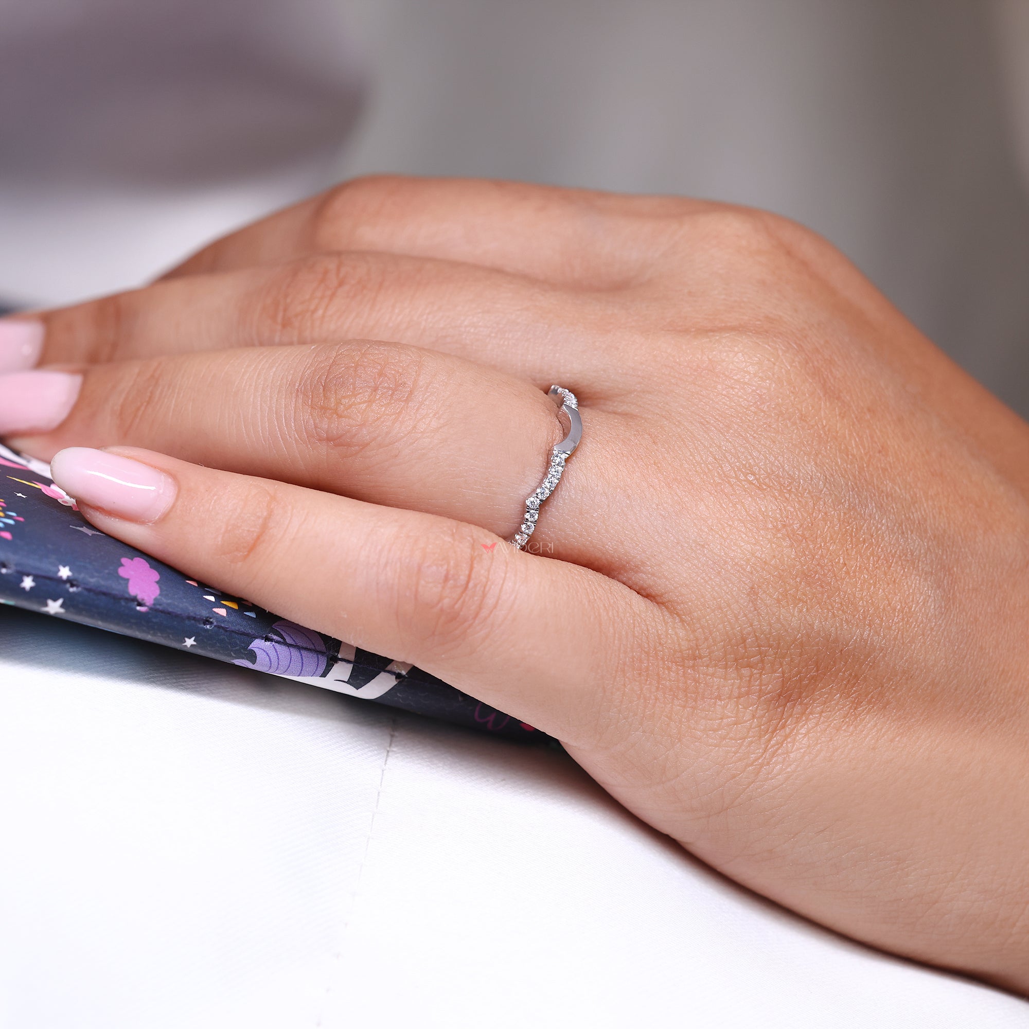 Buy wedding band with handmade band.