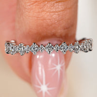 Round Diamond Wedding Band – Eternity Style