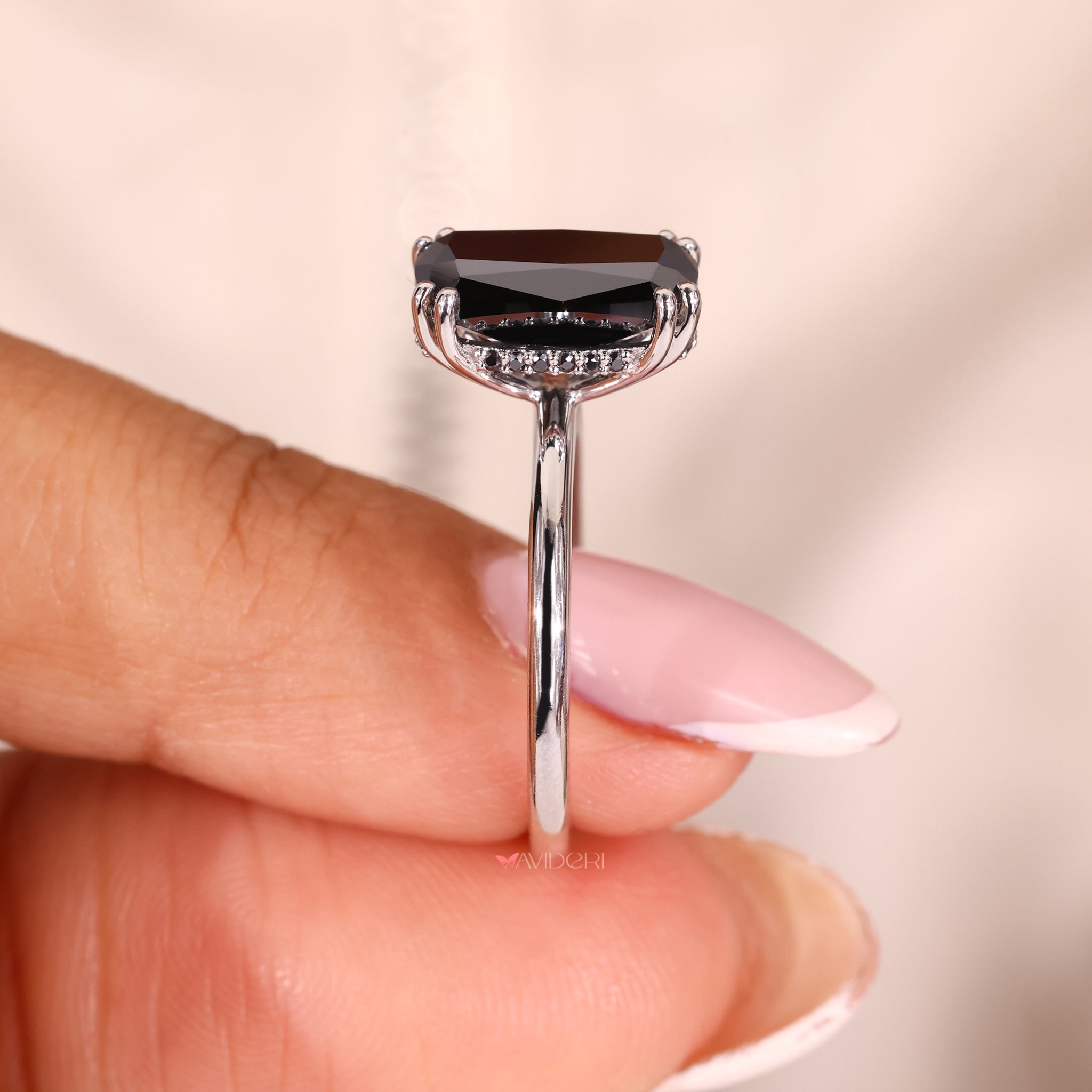 Personalized ring crafted to reflect unique love stories.

