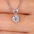 Oval cut solitaire pendant in a handmade jewelry collection.