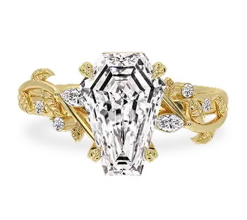 Nature Inspired Engagement Rings by Avideri