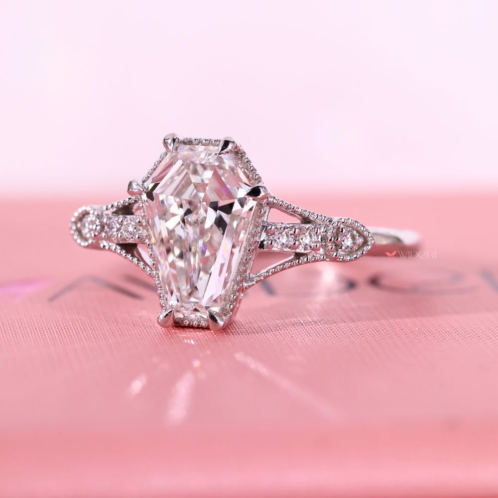 Handmade ring with handmade jewelry.