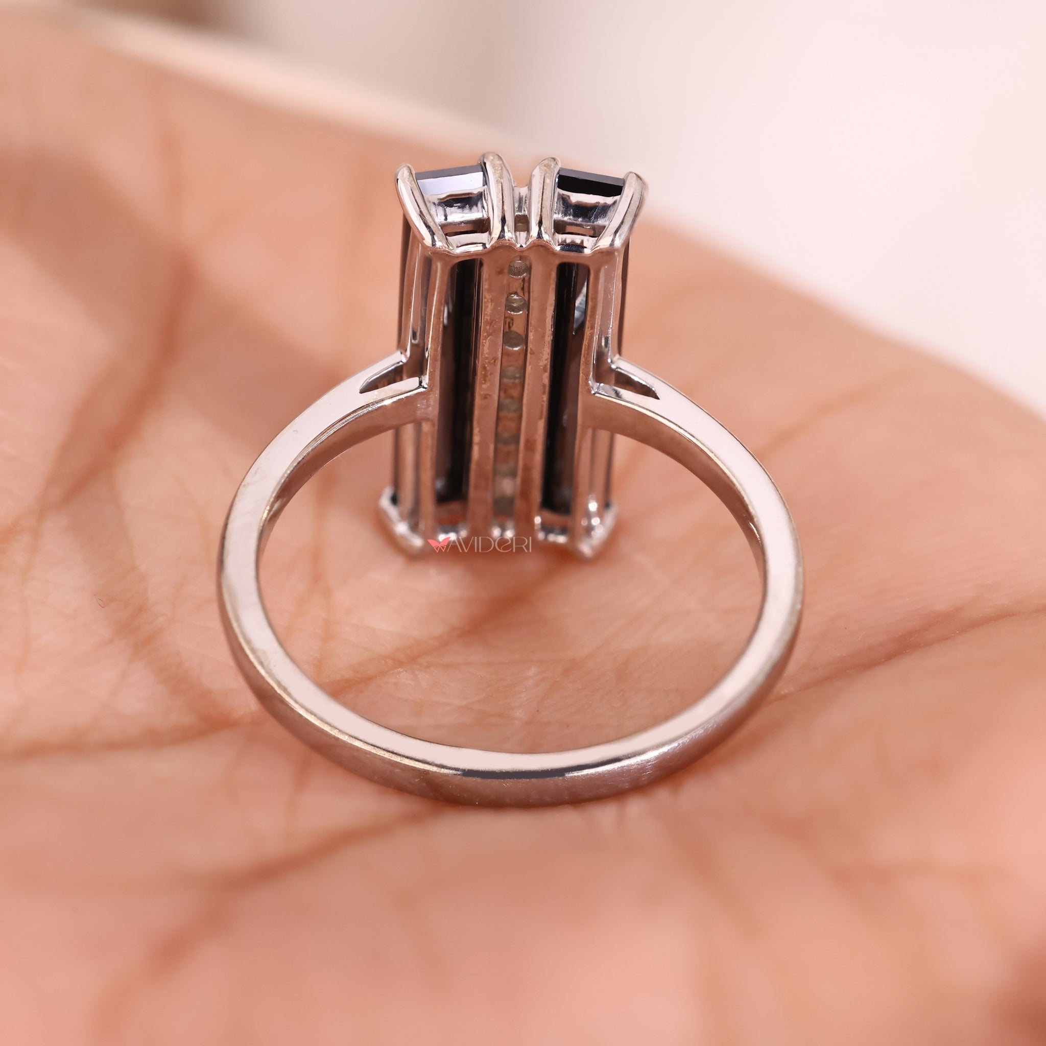 White gold engagement ring, solitaire engagement ring, solitaire ring.