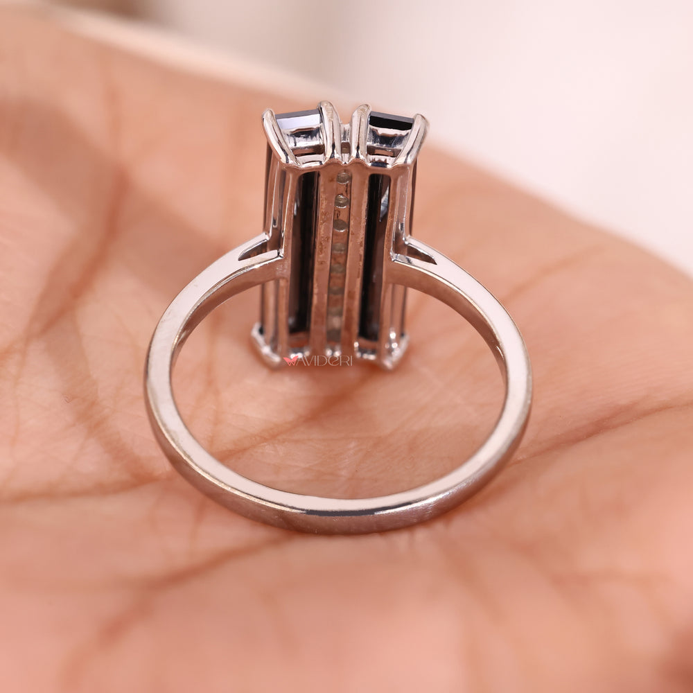 White gold engagement ring, solitaire engagement ring, solitaire ring.