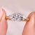 Marquise diamond engagement ring with solitaire engagement ring.