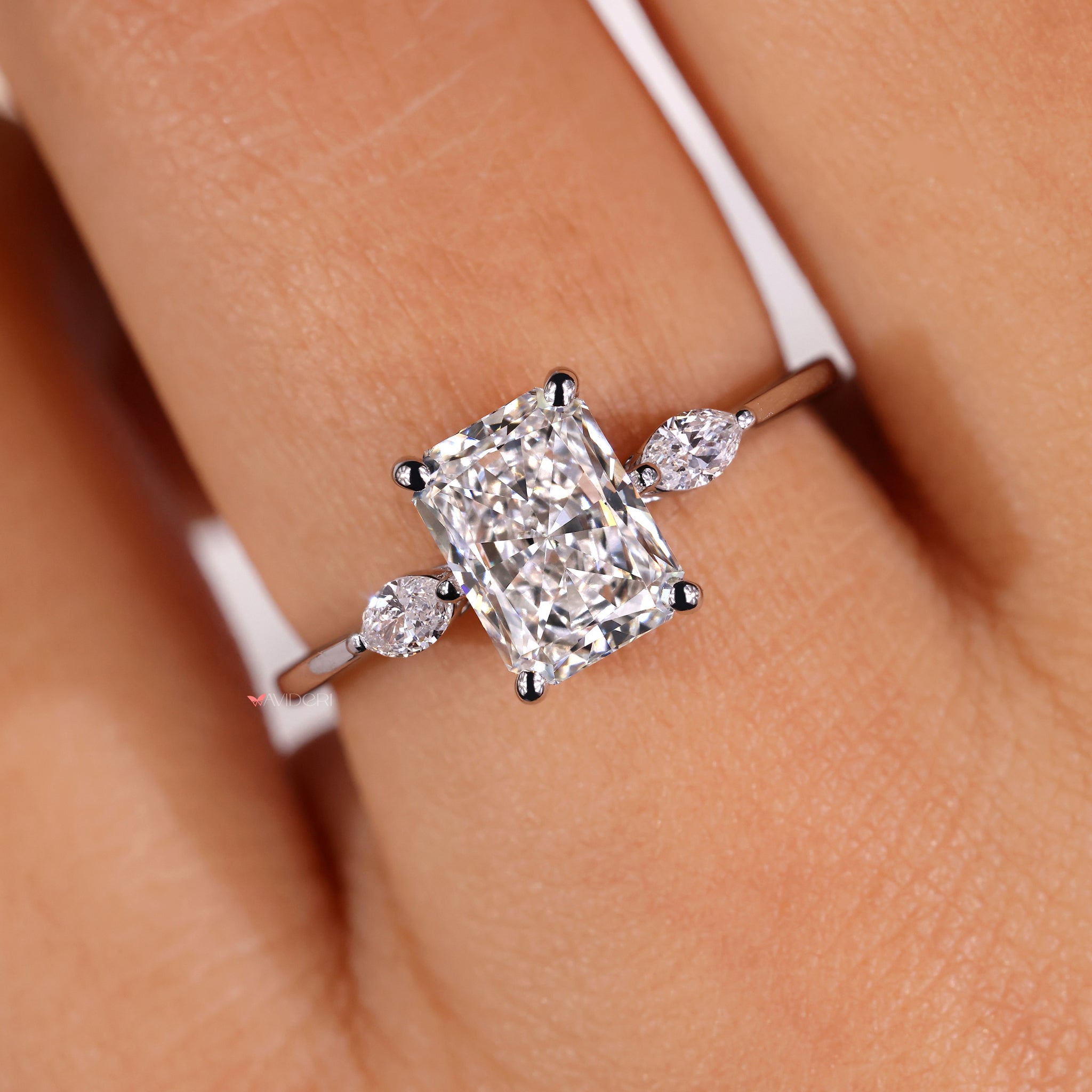 Sophisticated marquise engagement ring for special occasions
