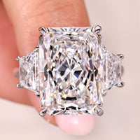 IGI Certified 10 carat Radiant Cut Engagement Ring