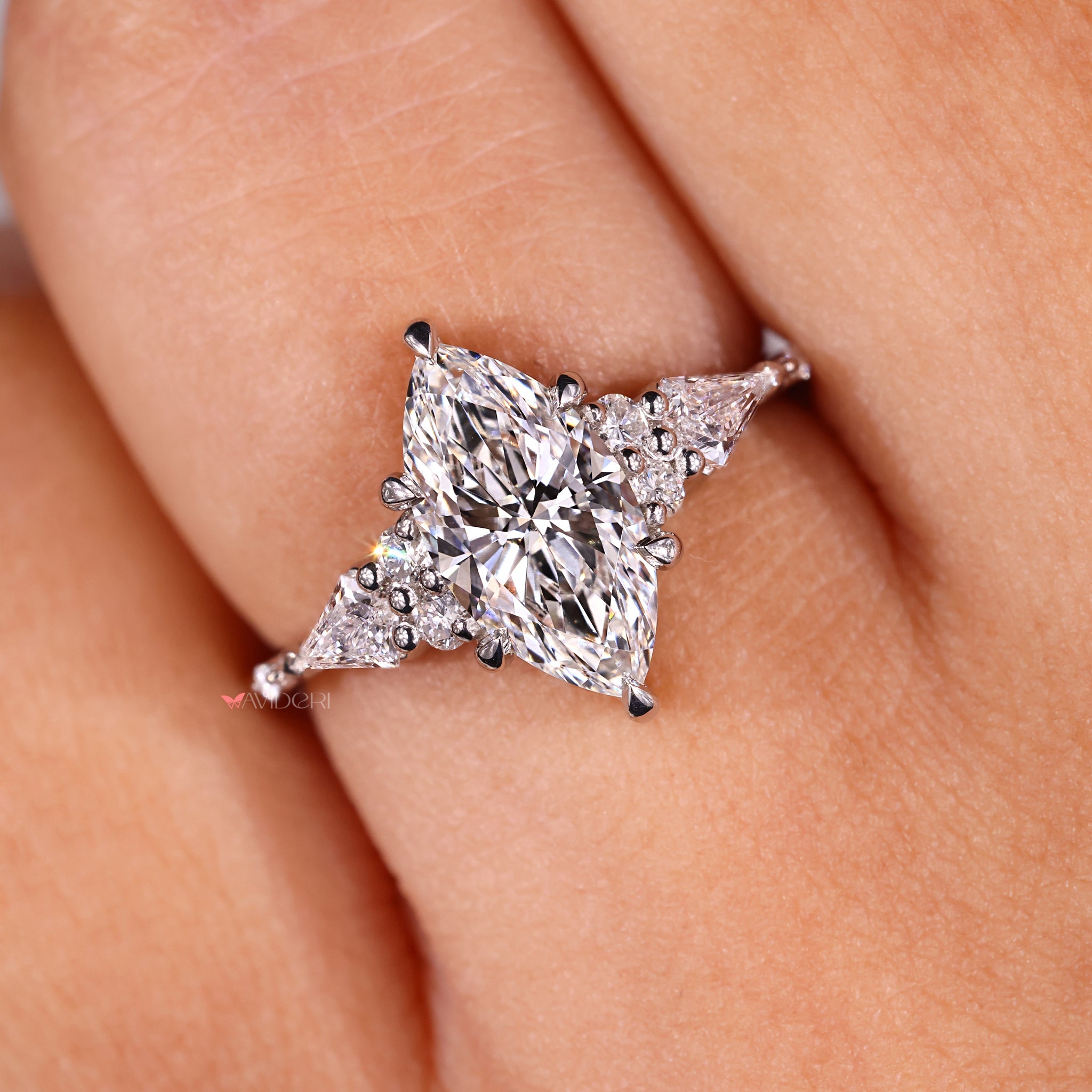 Proposal ring captures special moment with fine craftsmanship.