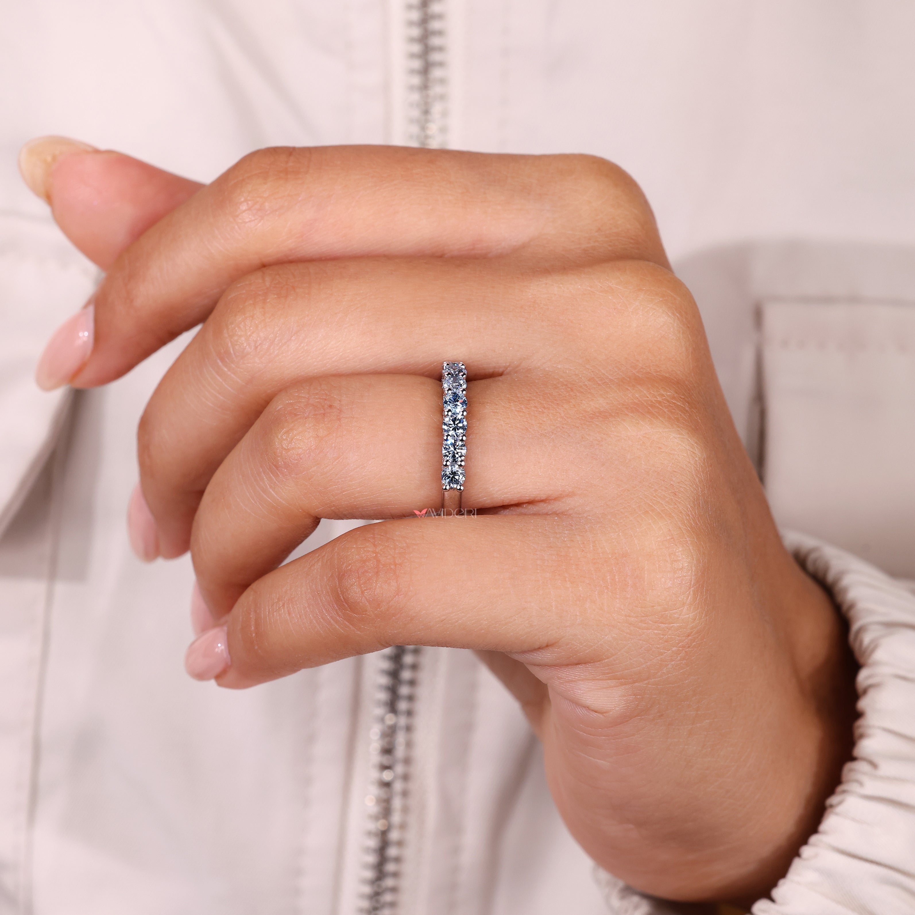 Buy a wedding band in custom wedding band style.