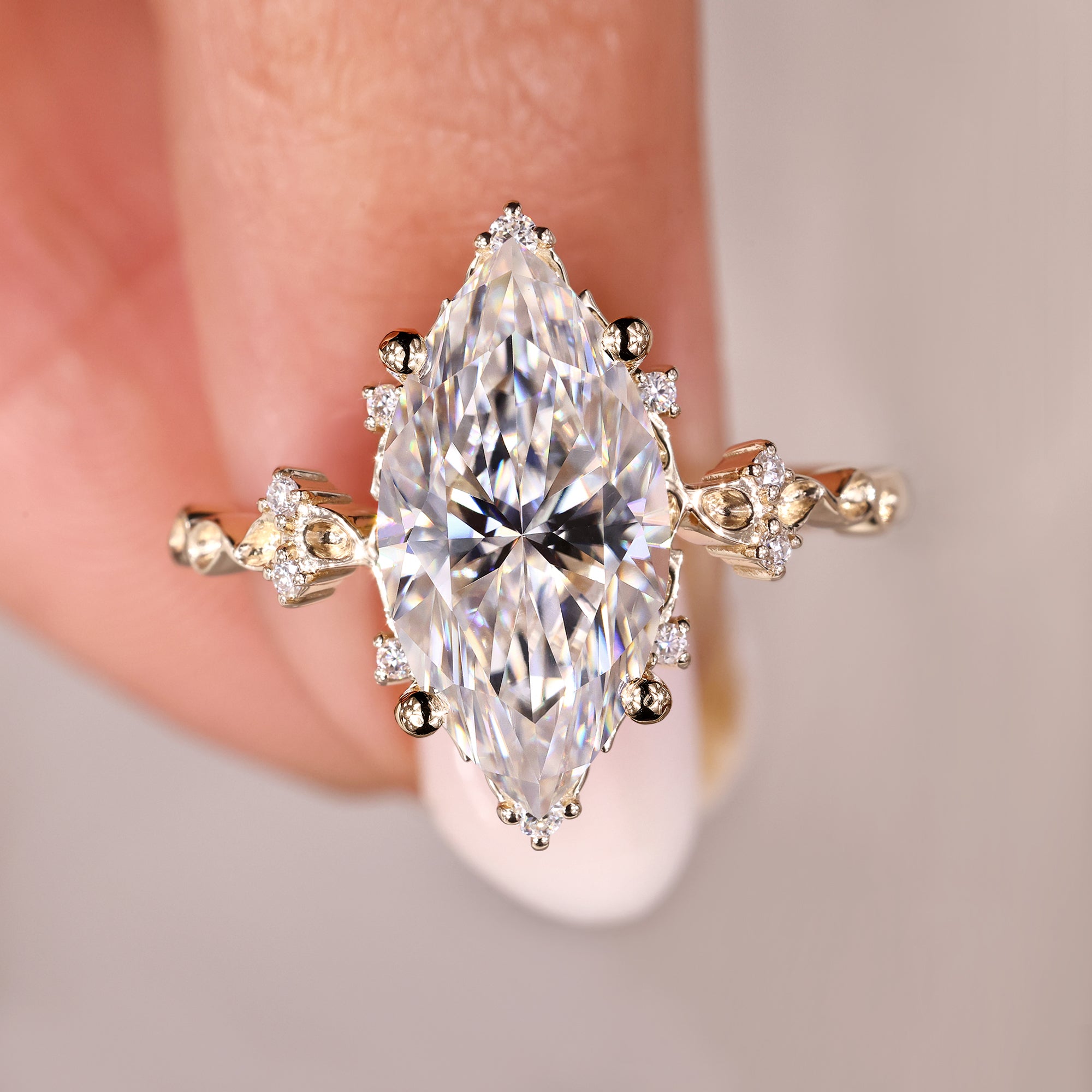 Handmade ring designed with avideri ring.