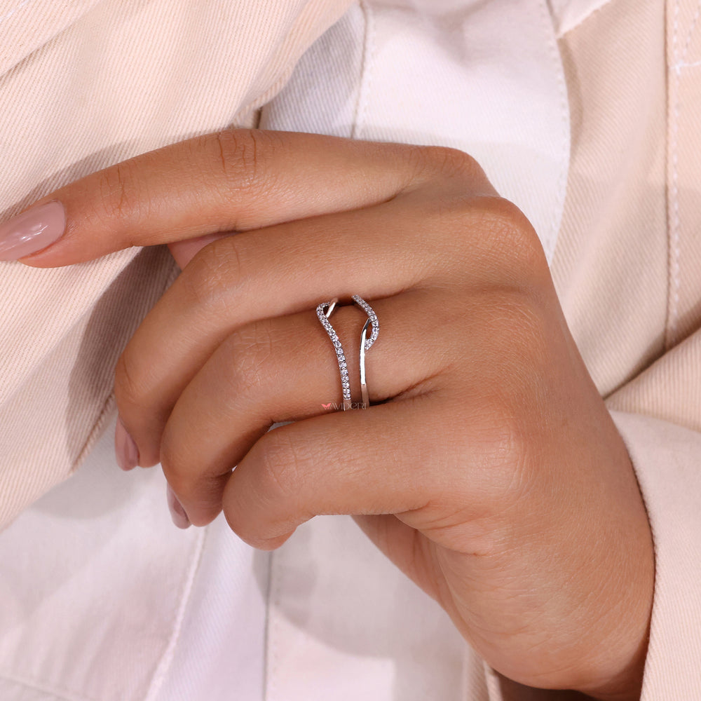 Handmade band crafted for timeless elegance.
