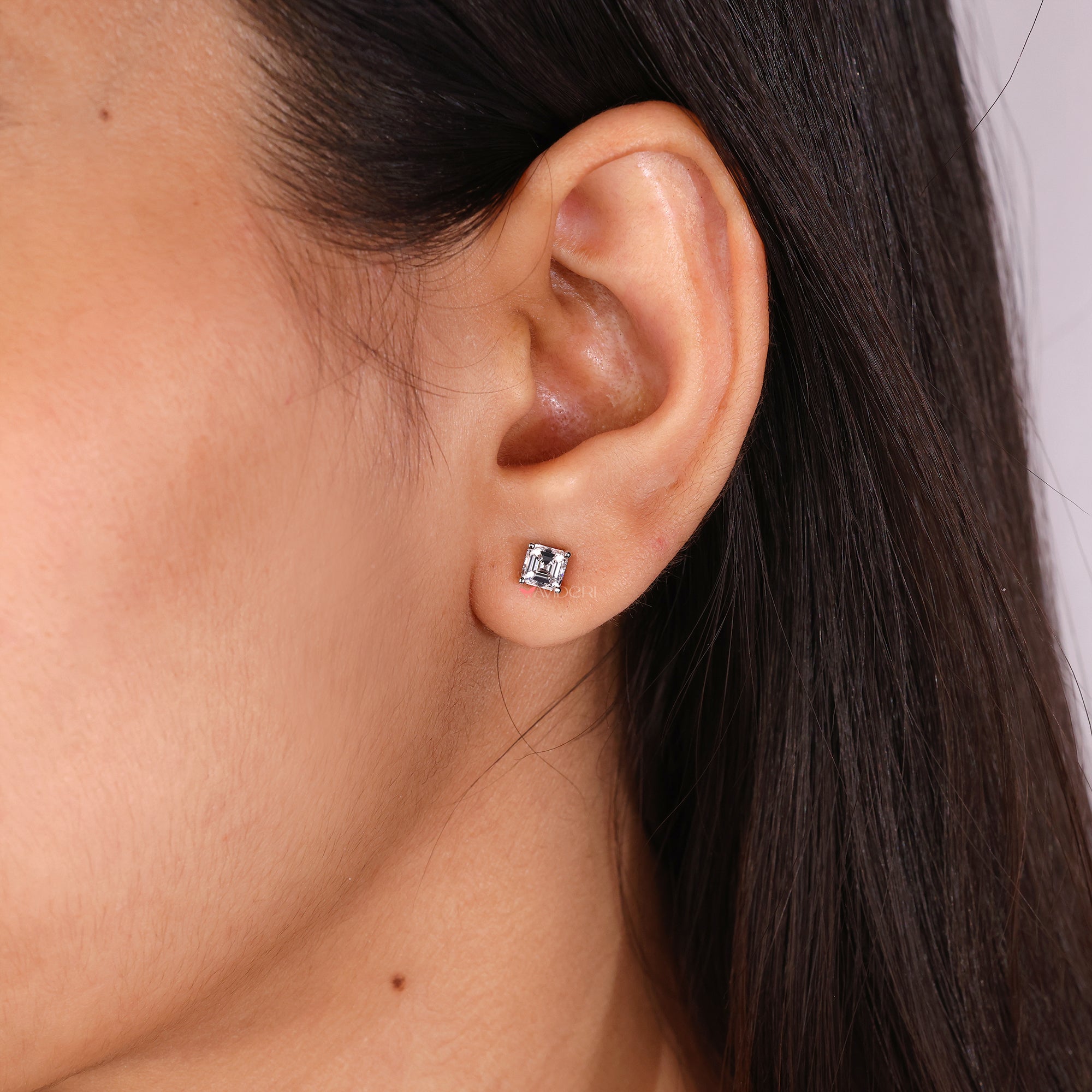 Handmade earrings created with detailed craftsmanship.