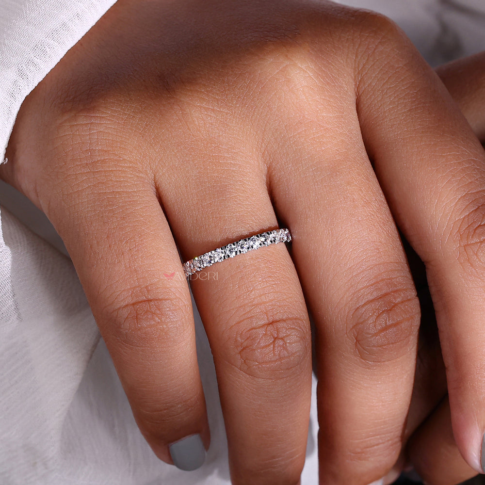 Lab grown diamond ring offering a sustainable sparkle.
