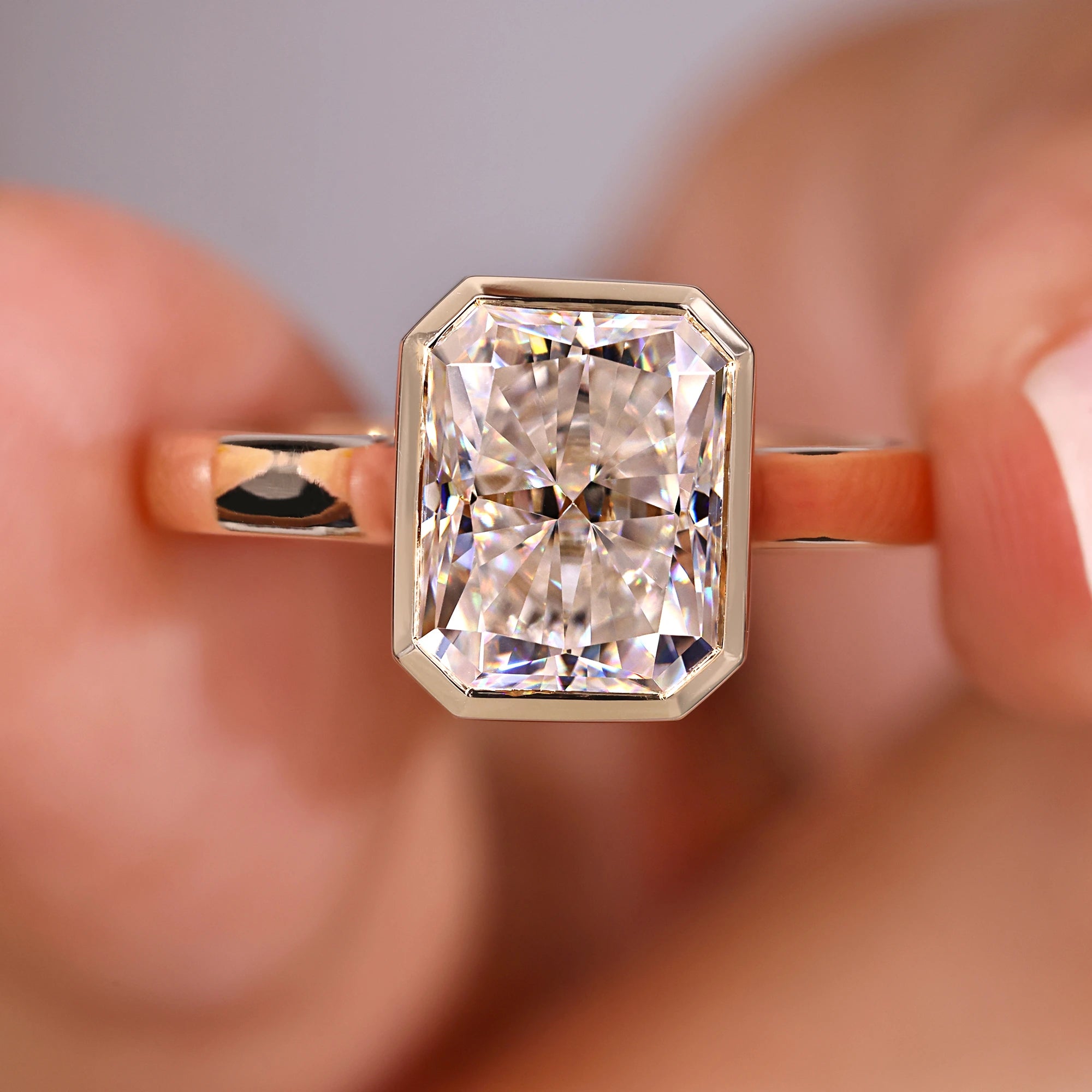 Handmade ring is made with care and small details.