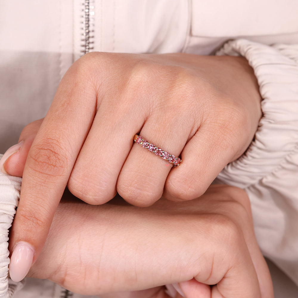 Buy a wedding band with custom wedding band design.

