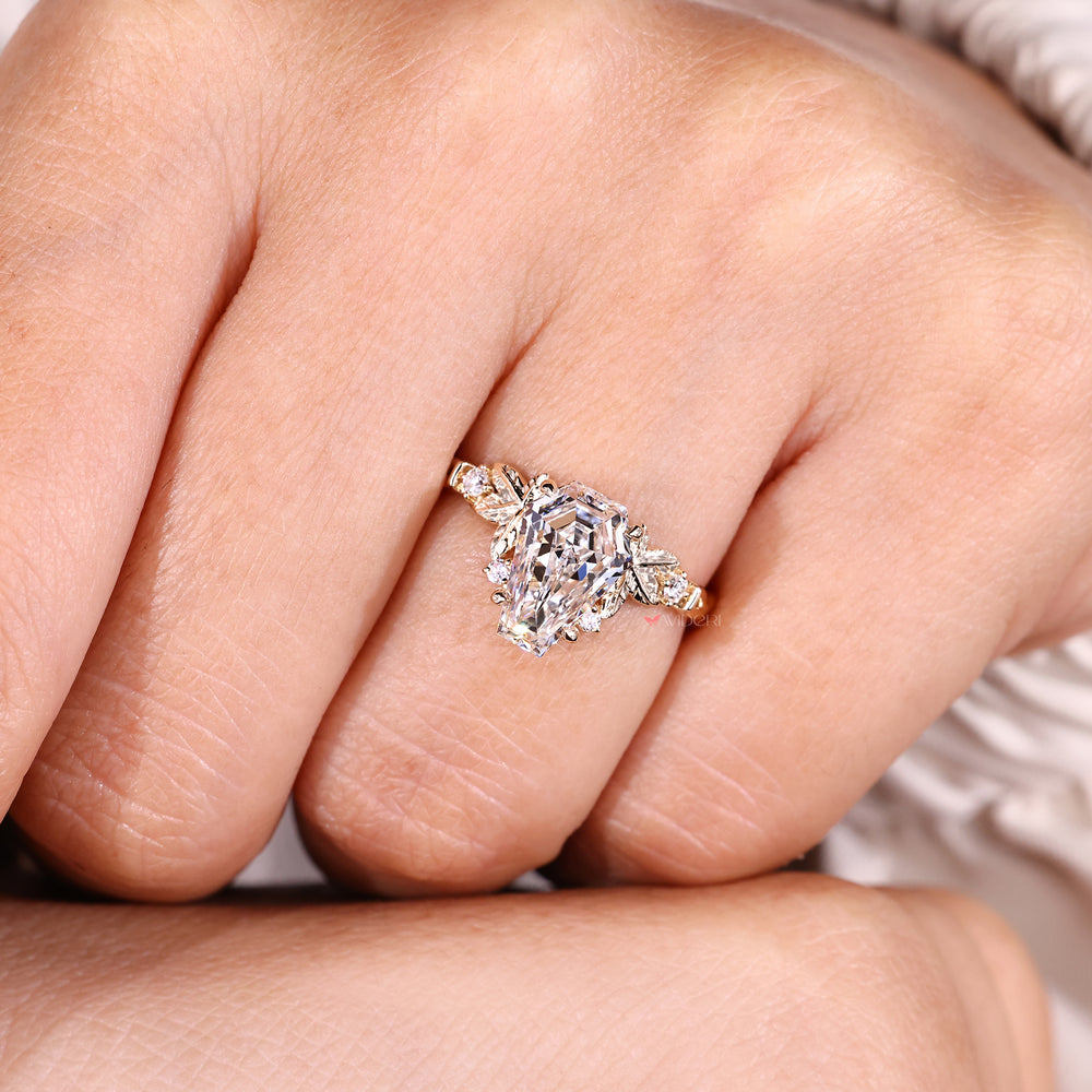 Buy engagement ring with unique cut.
